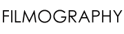 filmography