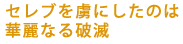 �Z���u�𗸂ɂ����̂�
�ؗ�Ȃ�j��